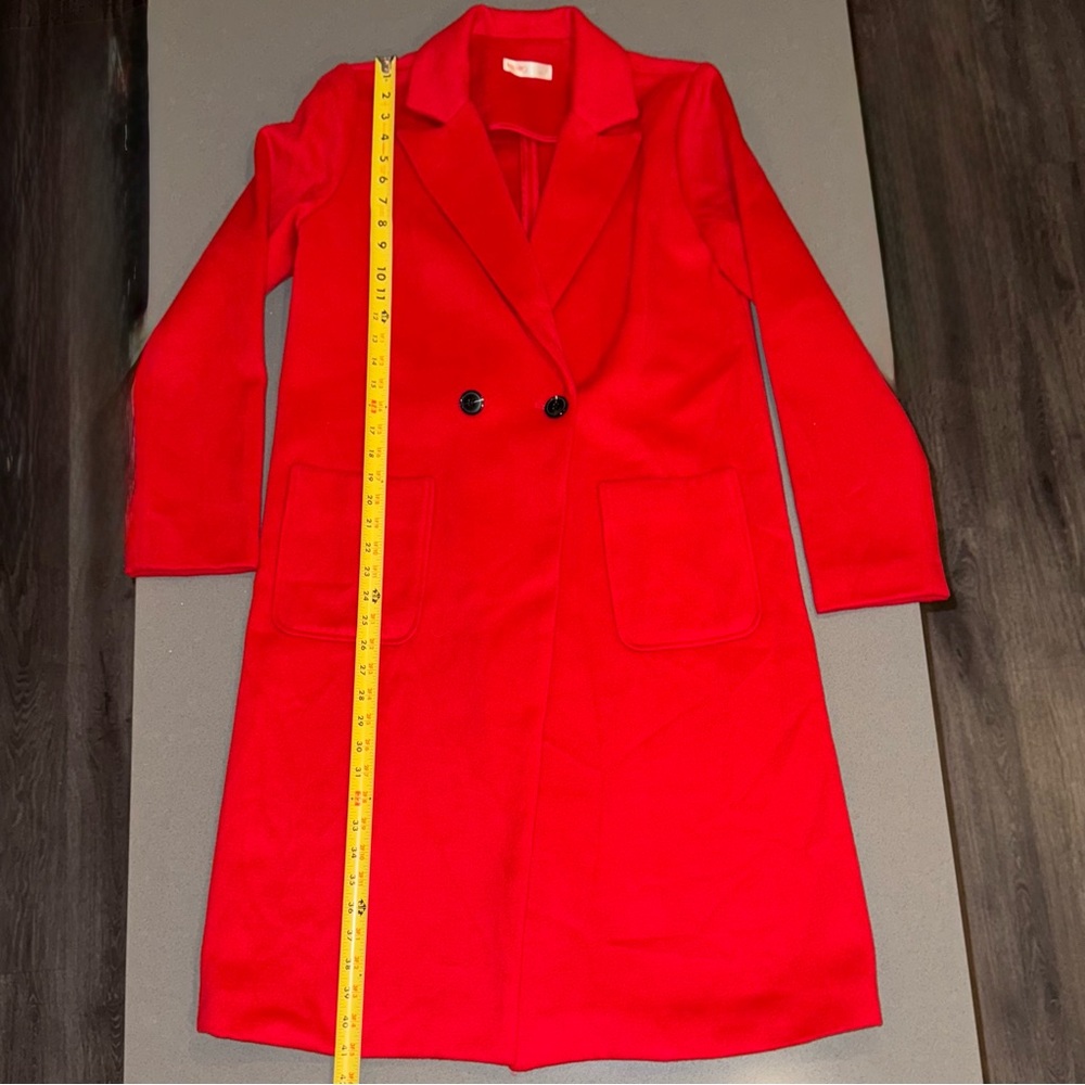 Red Winter Coat Size Small